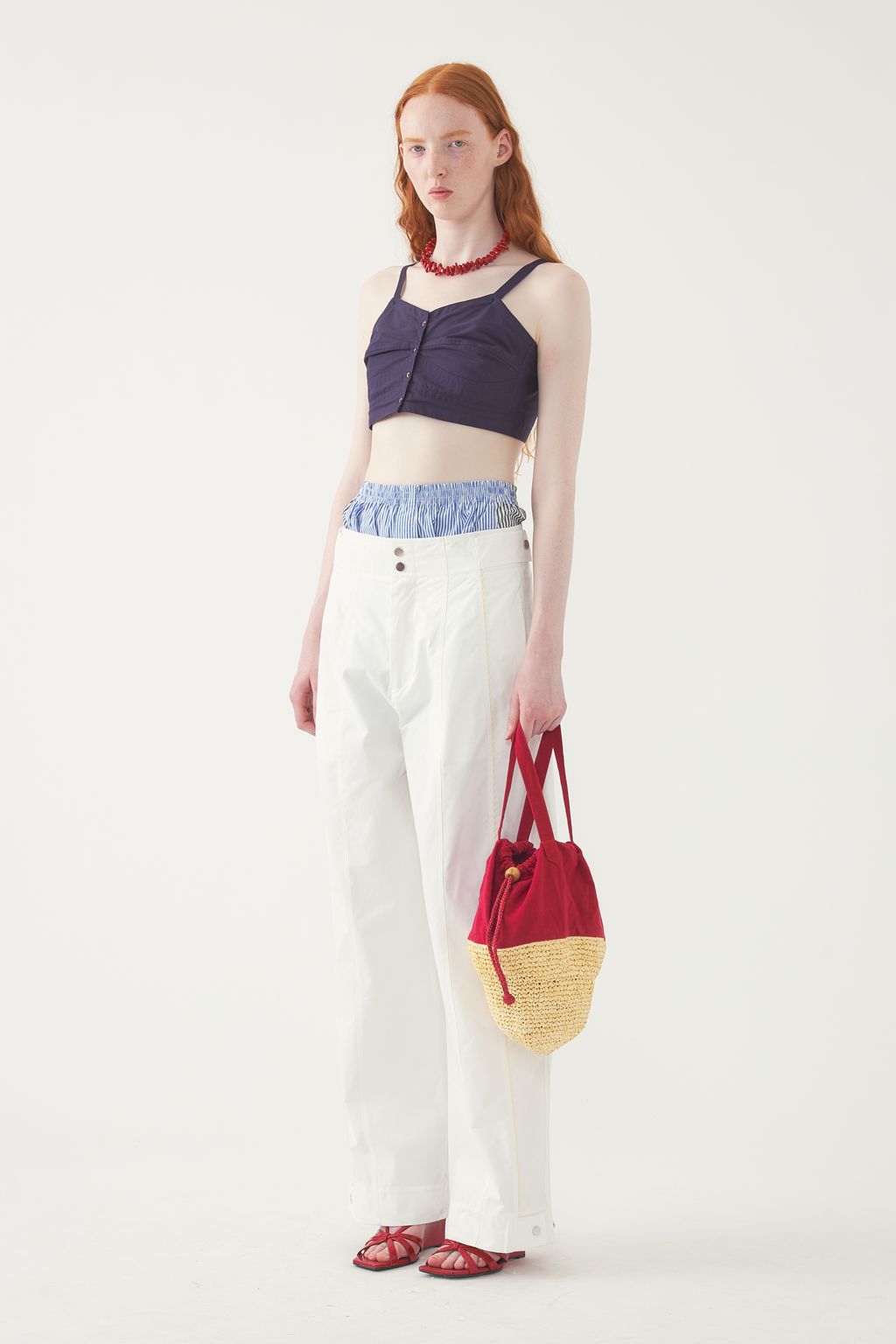 Fashion Week Paris Spring-Summer 2025 look 17 from the Antik Batik collection womenswear
