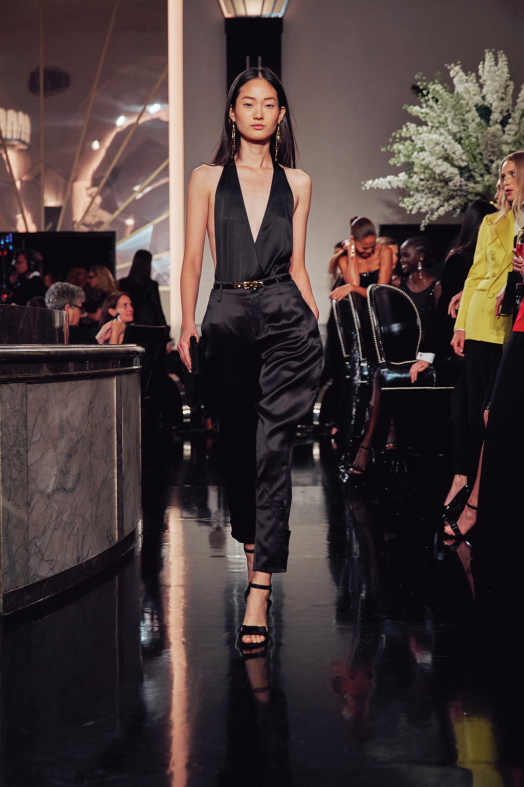 Fashion Week New York Fall/Winter 2019 look 18 de la collection Ralph Lauren womenswear
