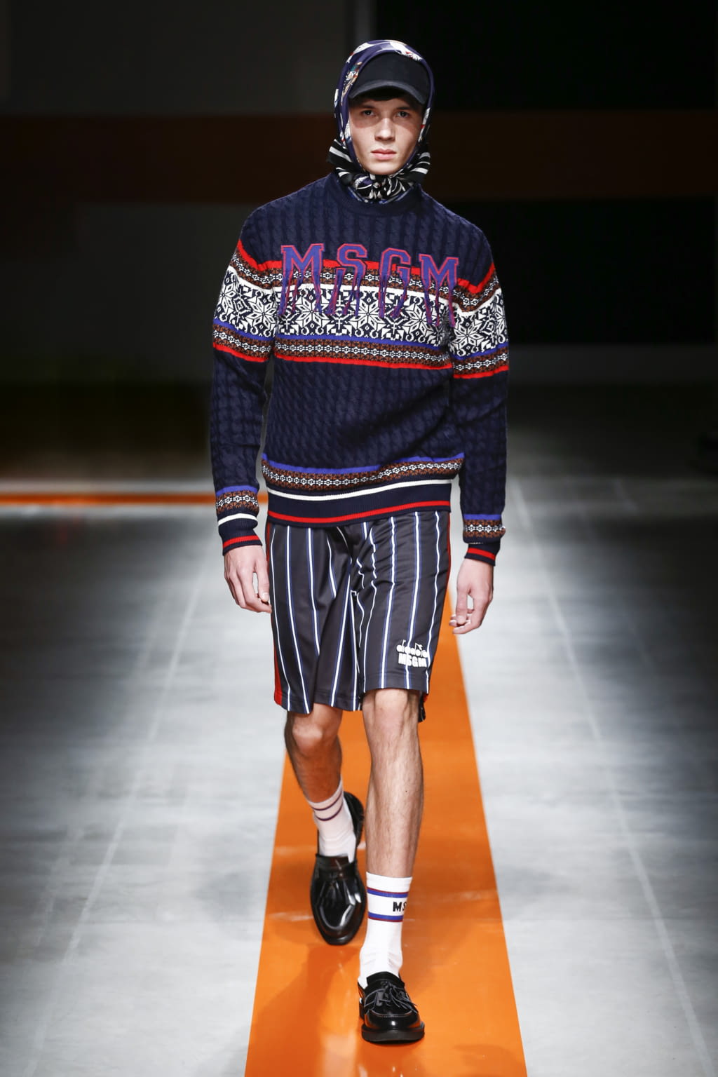 Fashion Week Milan Fall/Winter 2017 look 18 from the MSGM collection 男装