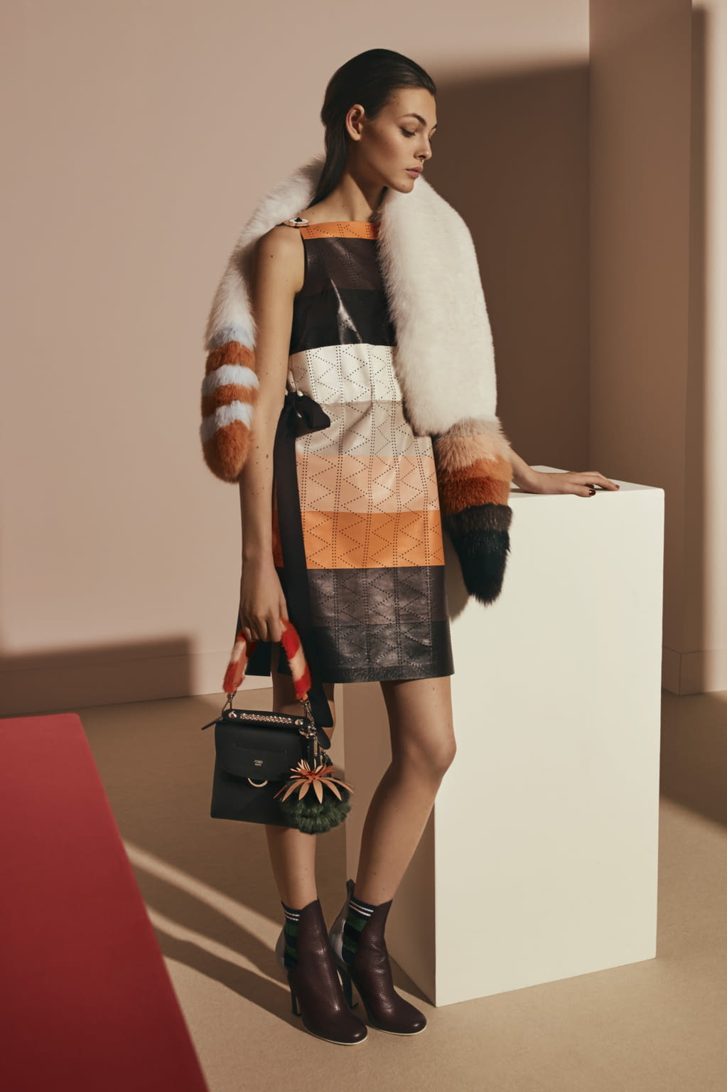 Fashion Week Milan Pre-Fall 2017 look 18 from the Fendi collection 女装
