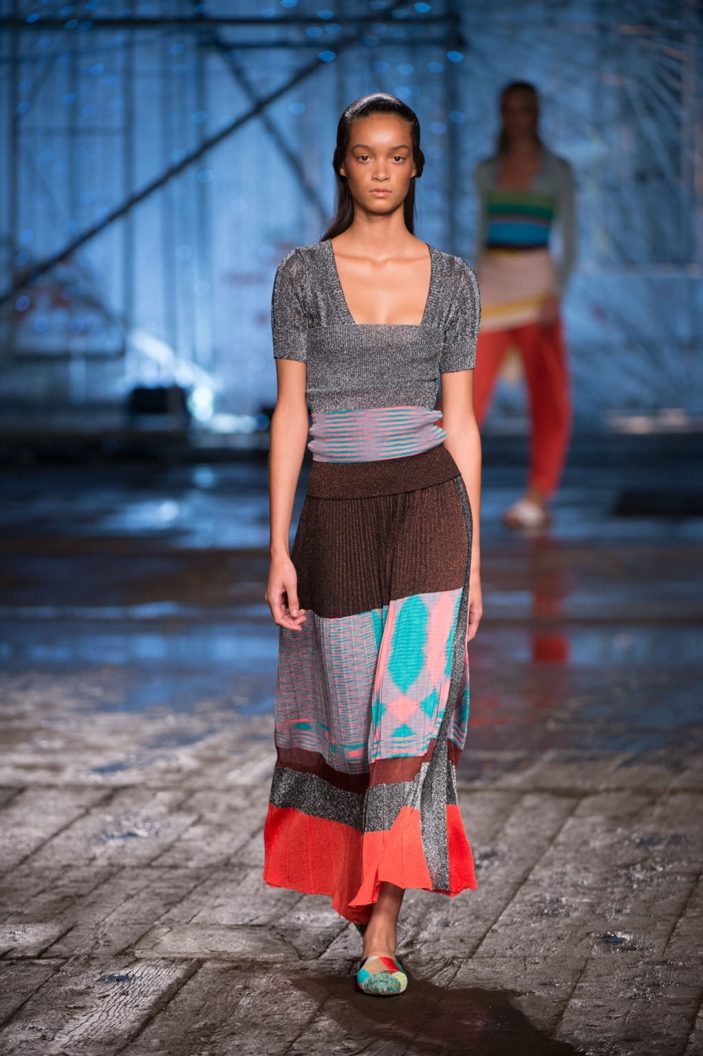 Fashion Week Milan Spring/Summer 2017 look 18 from the Missoni collection womenswear