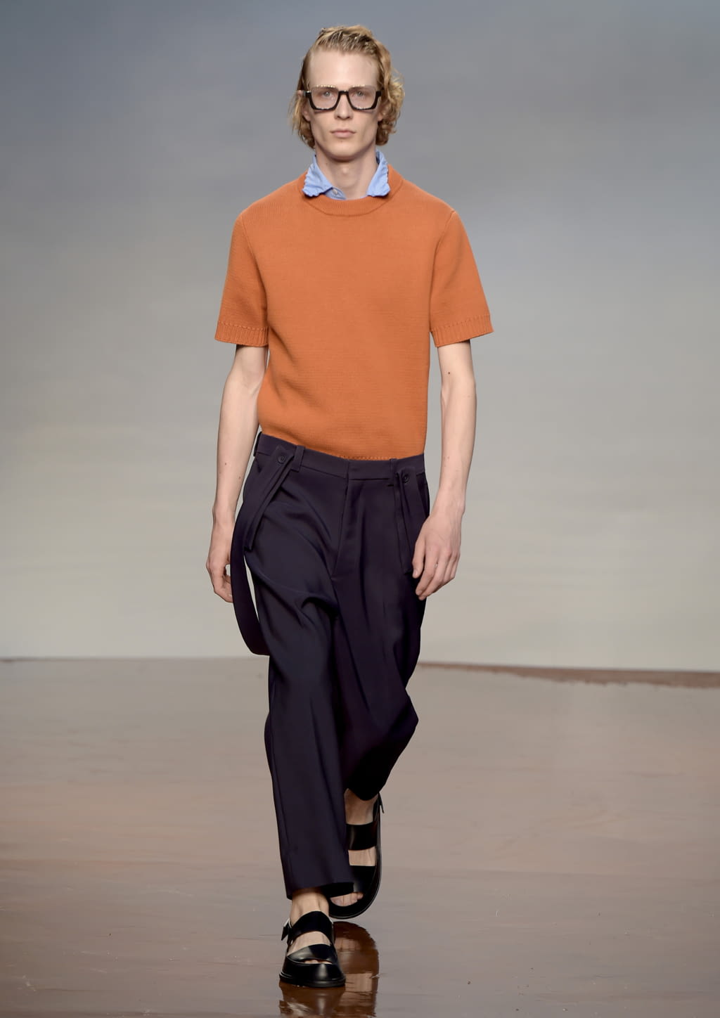 Fashion Week Milan Spring/Summer 2017 look 18 from the Marni collection 男装