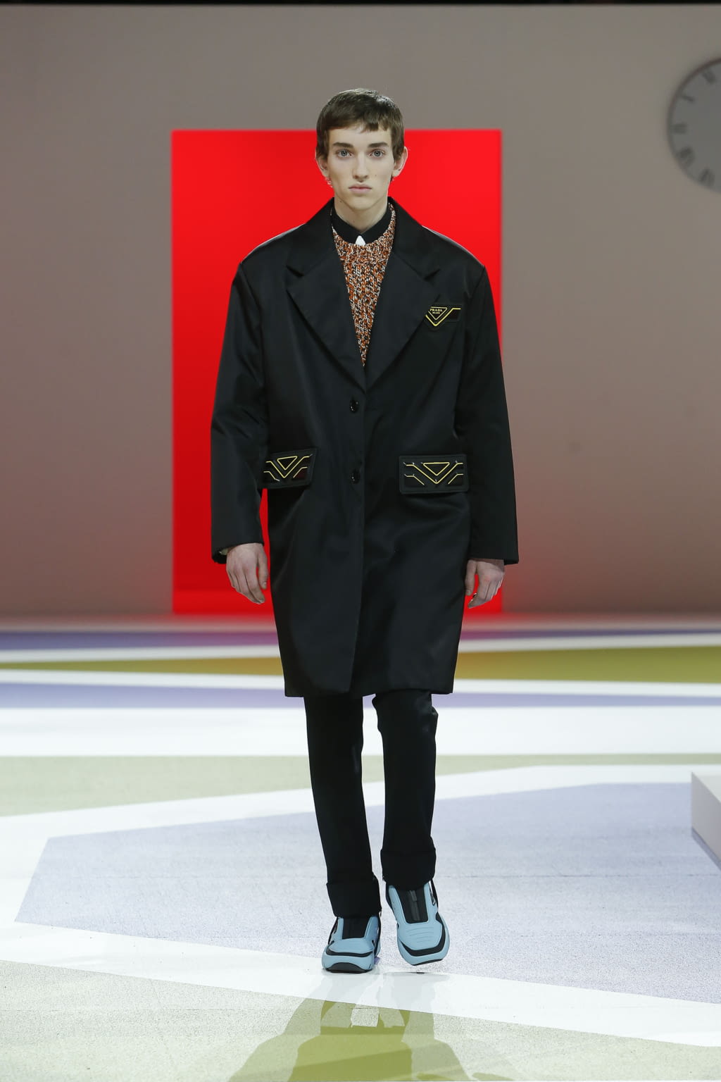 Fashion Week Milan Fall/Winter 2020 look 18 from the Prada collection 男装