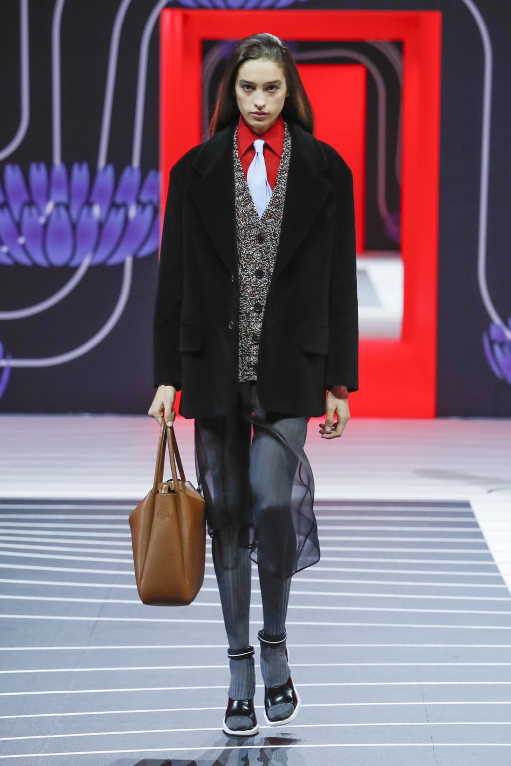 Fashion Week Milan Fall/Winter 2020 look 18 de la collection Prada womenswear