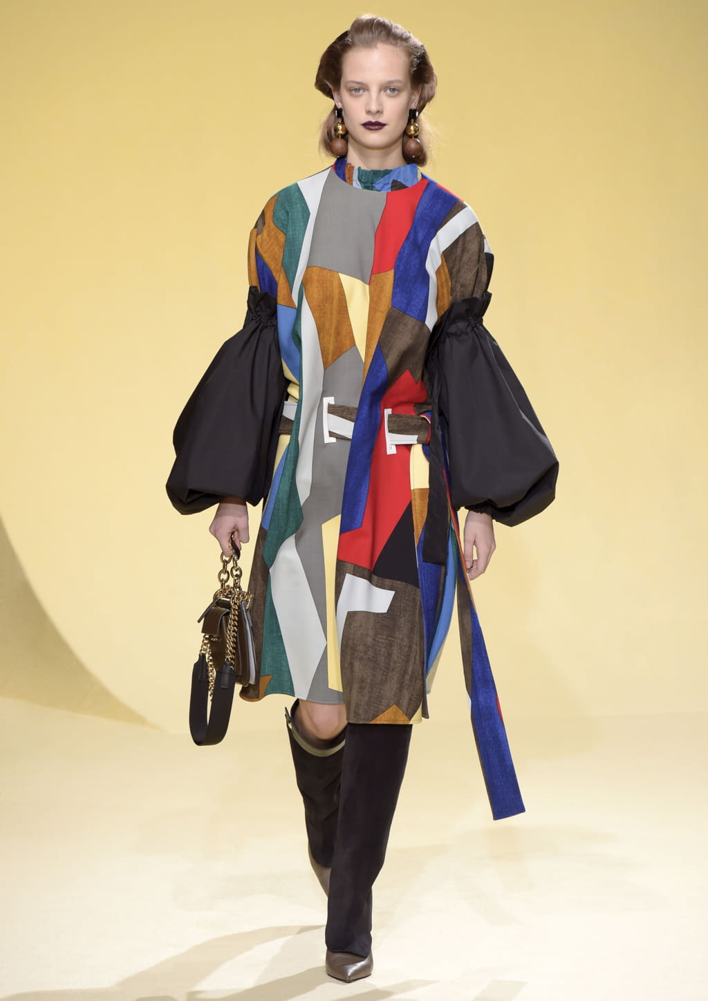 Fashion Week Milan Fall/Winter 2016 look 18 from the Marni collection 女装