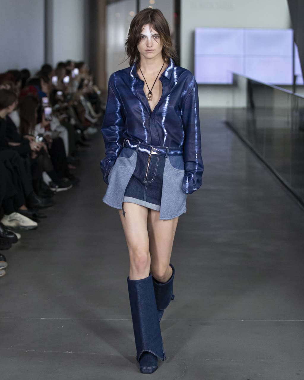 Fashion Week New York Fall/Winter 2020 look 18 de la collection Dion Lee womenswear