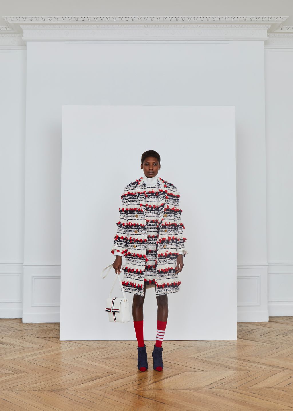 Fashion Week Paris Pre-Fall 2018 look 18 from the Thom Browne collection womenswear