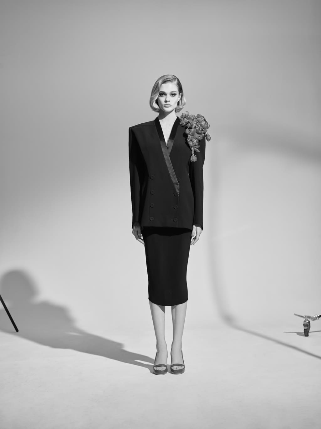 Fashion Week Paris Fall/Winter 2020 look 18 de la collection Ulyana Sergeenko couture