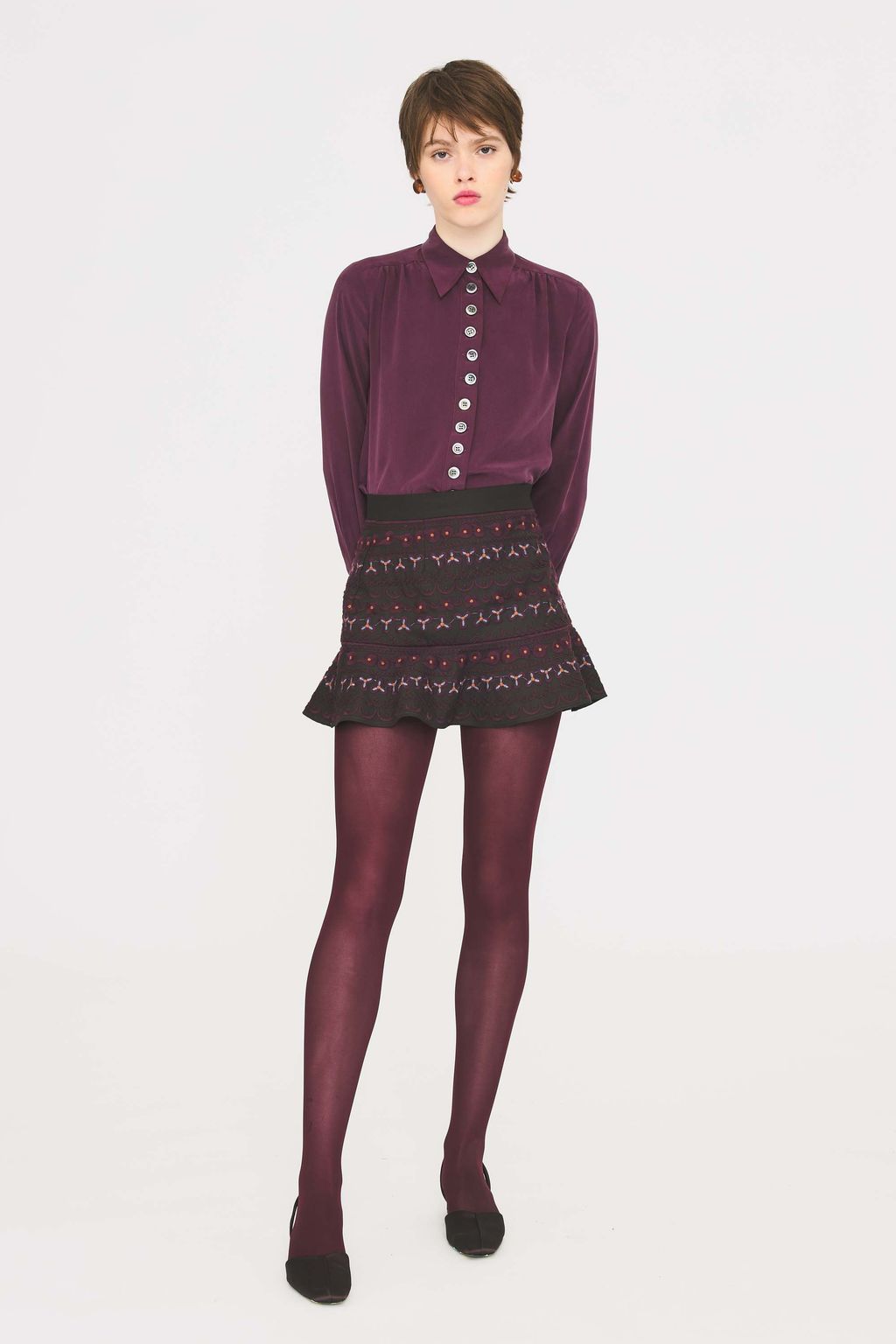 Fashion Week Paris Fall/Winter 2025 look 18 from the Antik Batik collection 女装