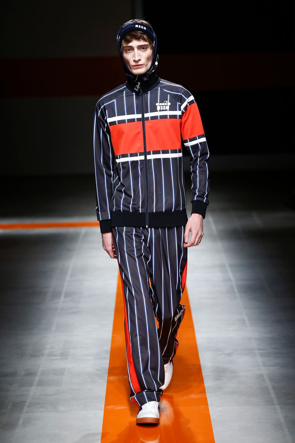 Fashion Week Milan Fall/Winter 2017 look 19 from the MSGM collection menswear