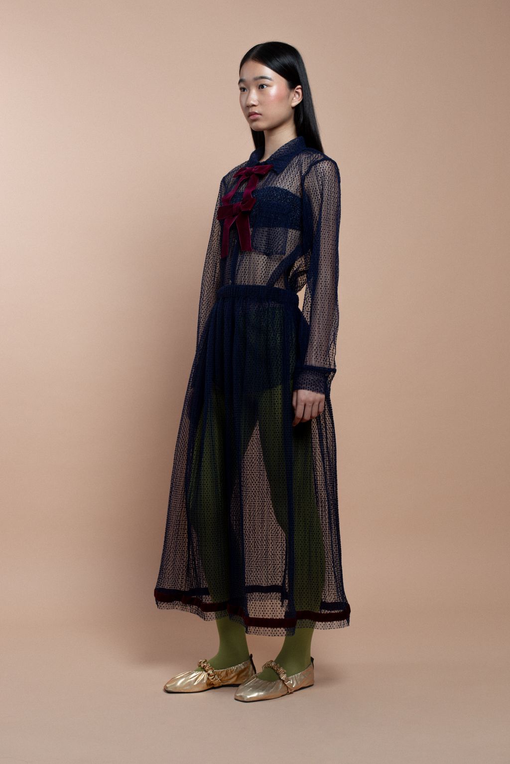 Fashion Week Paris Fall/Winter 2024 look 28 from the La Veste collection 女装