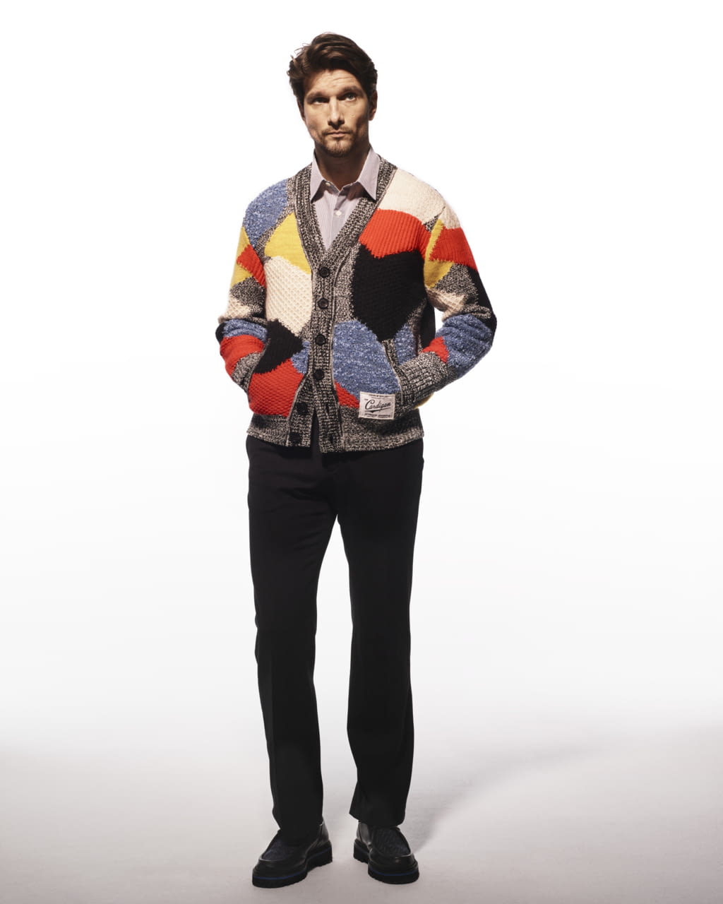 Fashion Week Milan Fall/Winter 2022 look 19 from the Missoni collection 男装
