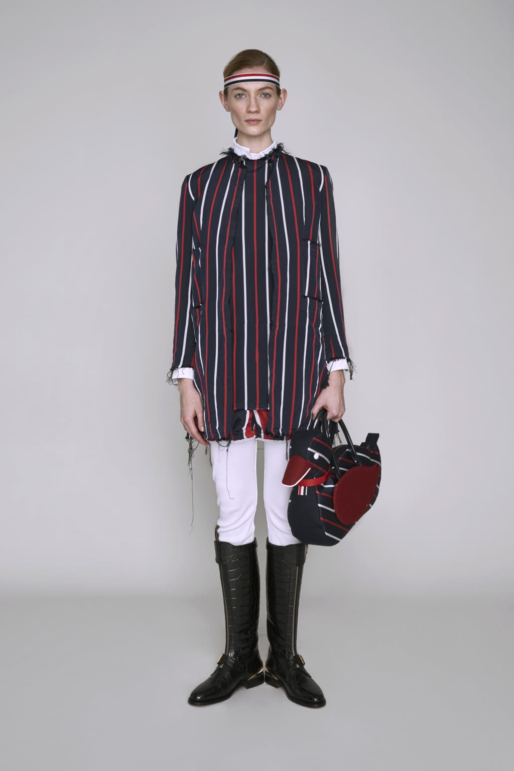 Fashion Week Paris Pre-Fall 2019 look 19 from the Thom Browne collection 女装
