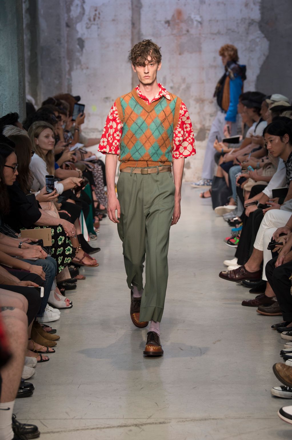 Fashion Week Milan Spring/Summer 2018 look 20 from the Marni collection menswear