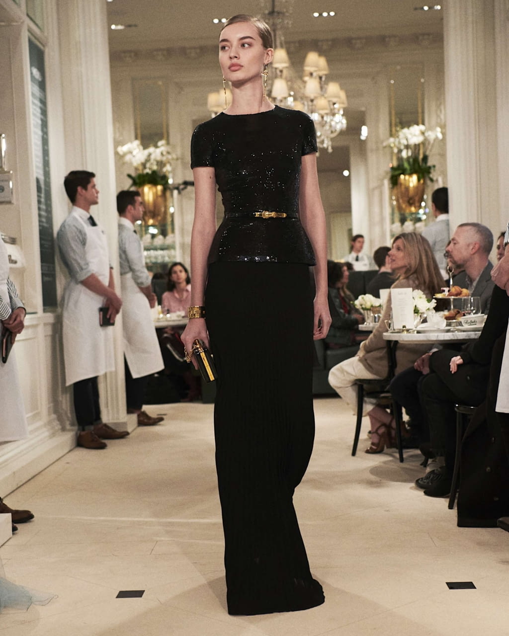 Fashion Week New York Spring/Summer 2019 look 19 from the Ralph Lauren collection 女装