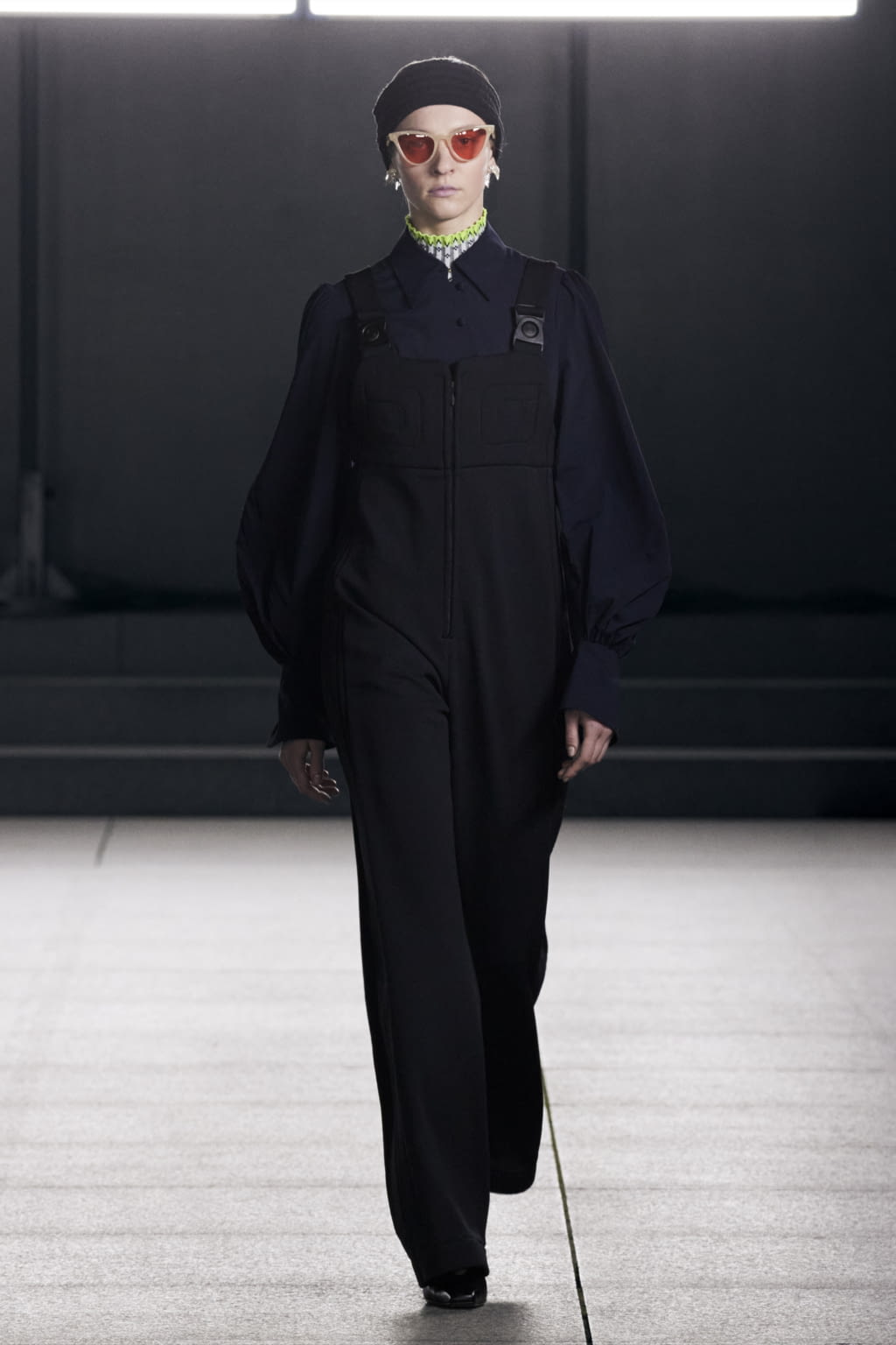 Fashion Week Paris Fall/Winter 2022 look 19 de la collection Mame Kurogouchi womenswear