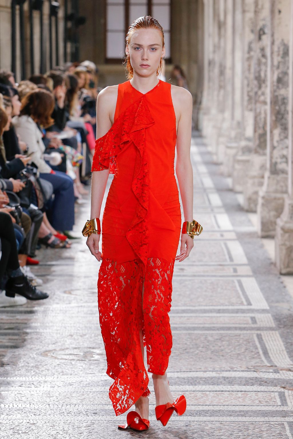 Fashion Week Paris Spring/Summer 2018 look 19 from the Proenza Schouler collection 女装