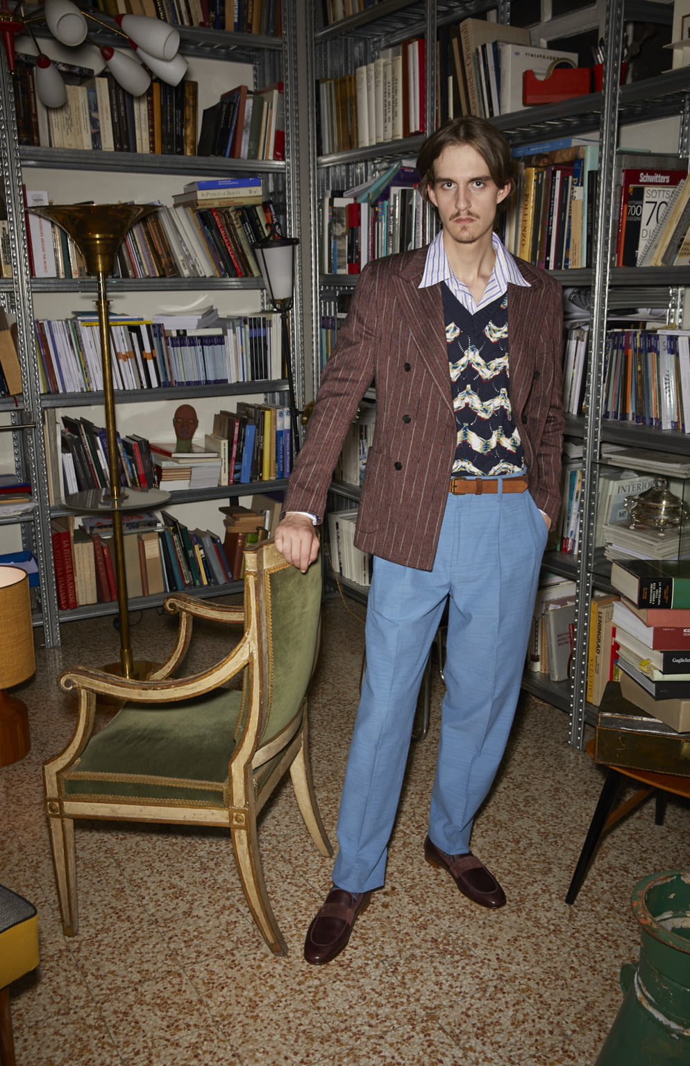 Fashion Week Milan Spring/Summer 2020 look 9 from the Missoni collection menswear