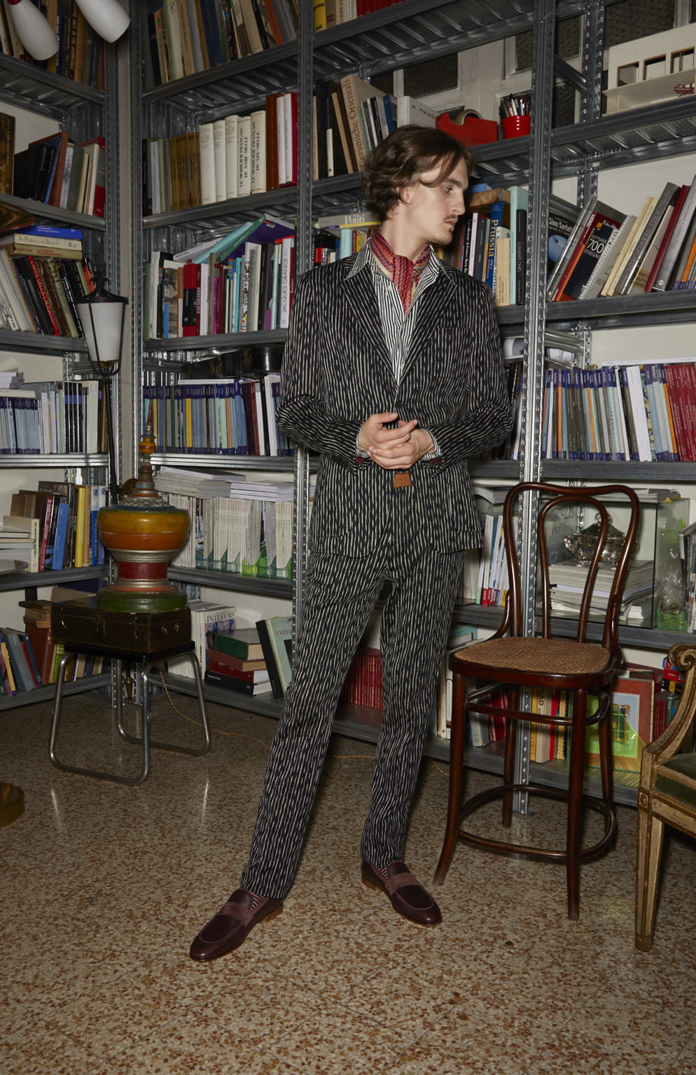 Fashion Week Milan Spring/Summer 2020 look 11 from the Missoni collection 男装