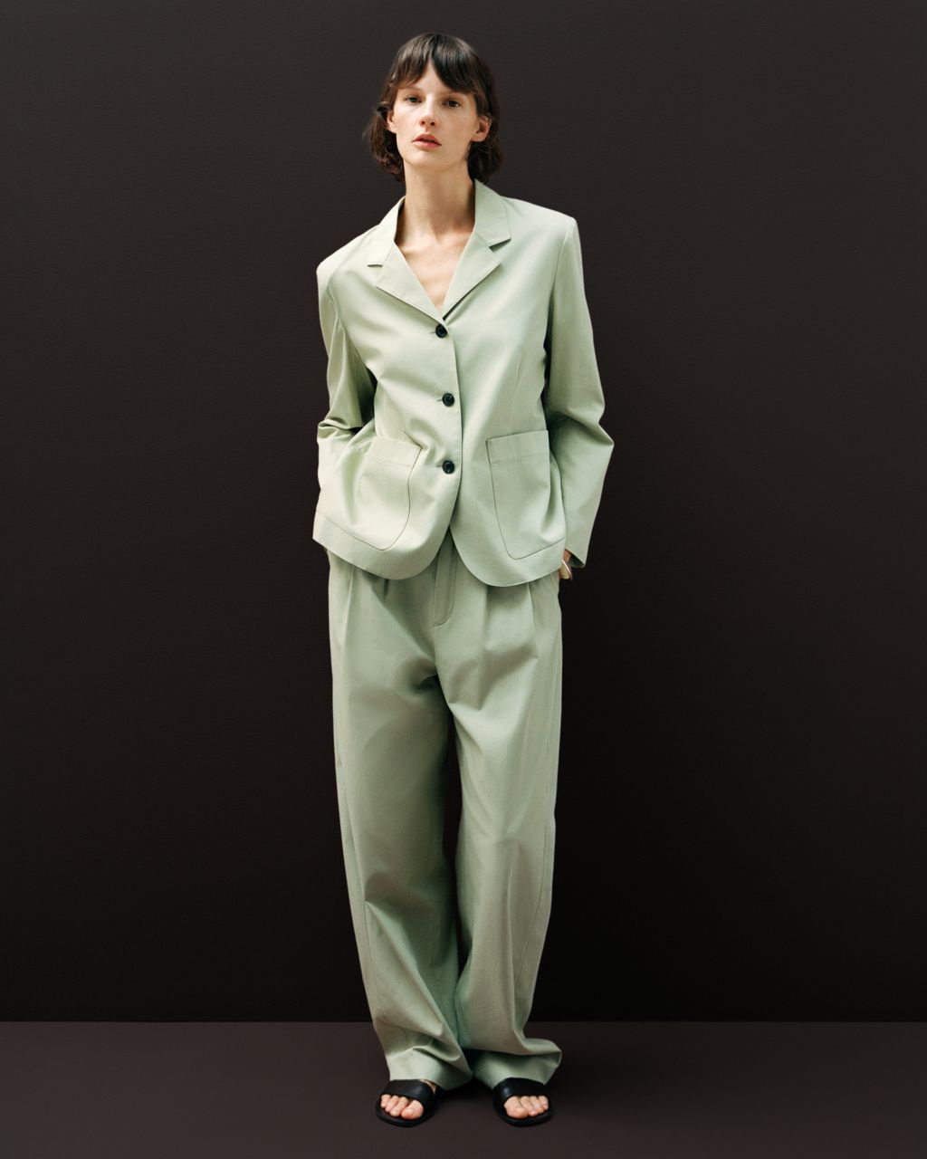 Fashion Week Paris Spring/Summer 2025 look 10 from the Soeur collection womenswear