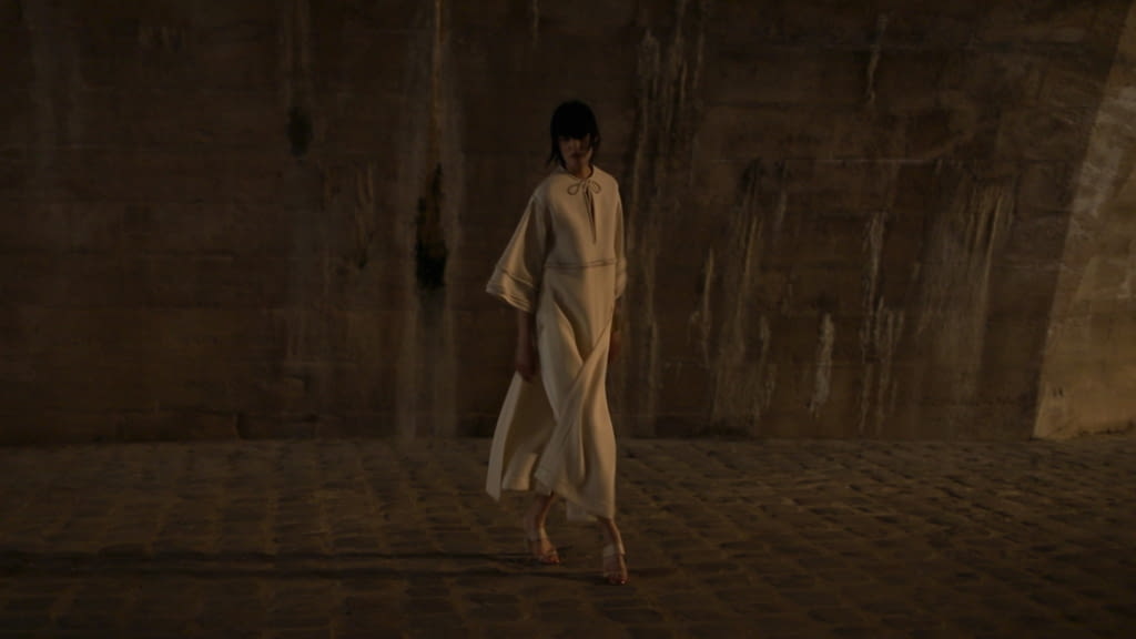 Fashion Week Paris Fall/Winter 2020 look 19 from the Christophe Josse collection 高级定制