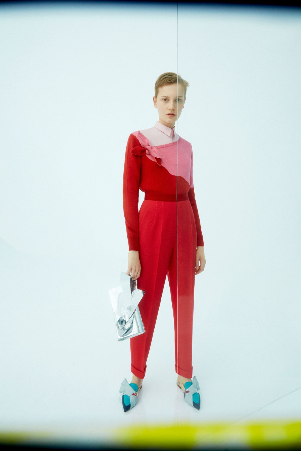 Fashion Week London Resort 2019 look 19 from the Delpozo collection womenswear