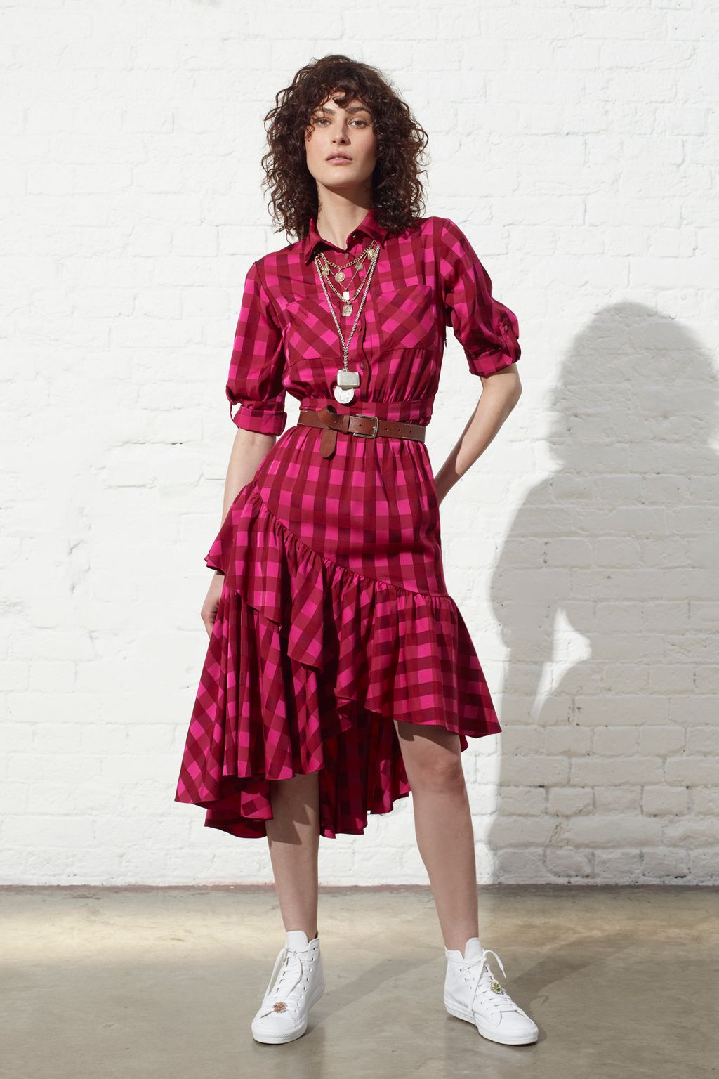Fashion Week London Resort 2019 look 1 from the Temperley London collection womenswear