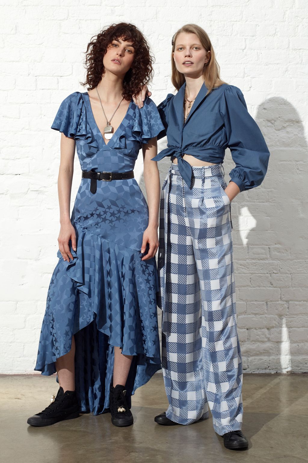 Fashion Week London Resort 2019 look 9 from the Temperley London collection 女装