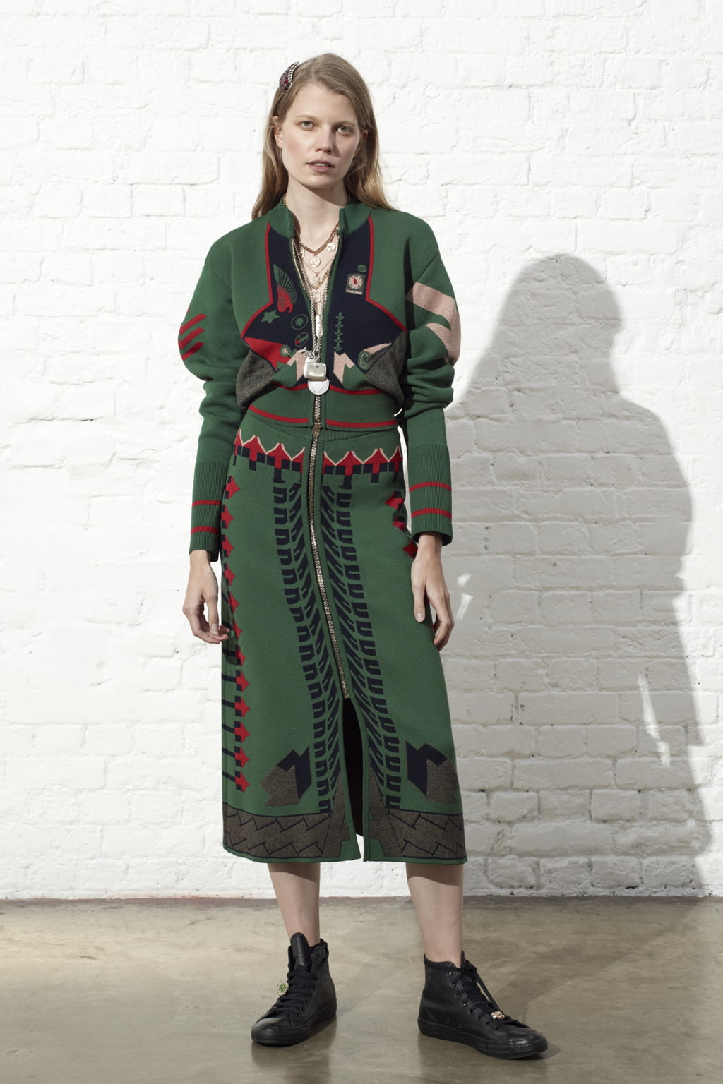 Fashion Week London Resort 2019 look 11 from the Temperley London collection womenswear