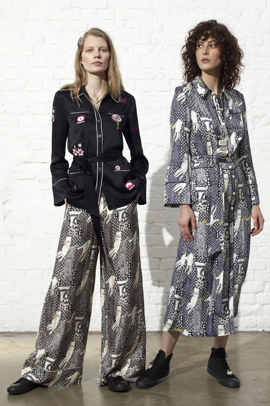 Fashion Week London Resort 2019 look 15 from the Temperley London collection 女装