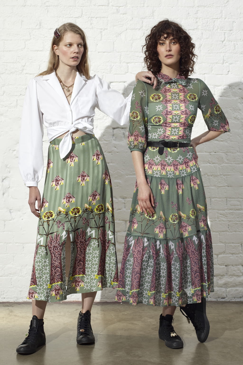 Fashion Week London Resort 2019 look 16 de la collection Temperley London womenswear
