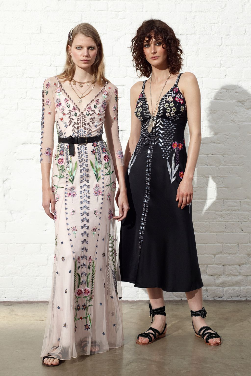 Fashion Week London Resort 2019 look 21 from the Temperley London collection 女装