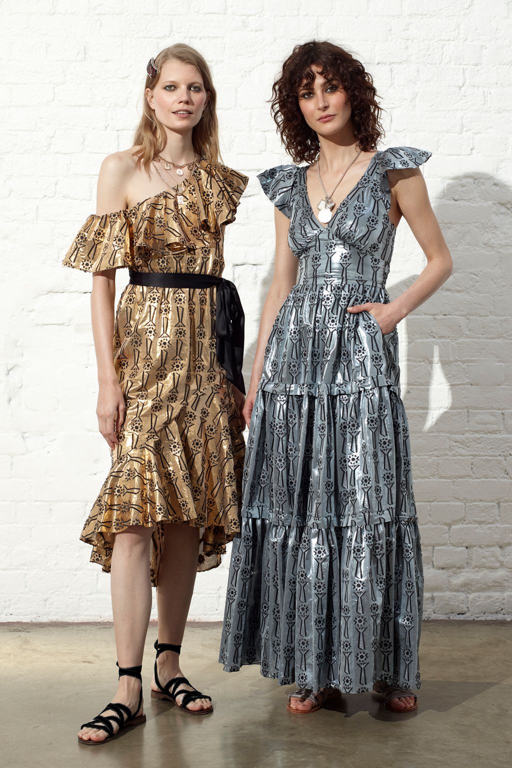 Fashion Week London Resort 2019 look 28 from the Temperley London collection womenswear