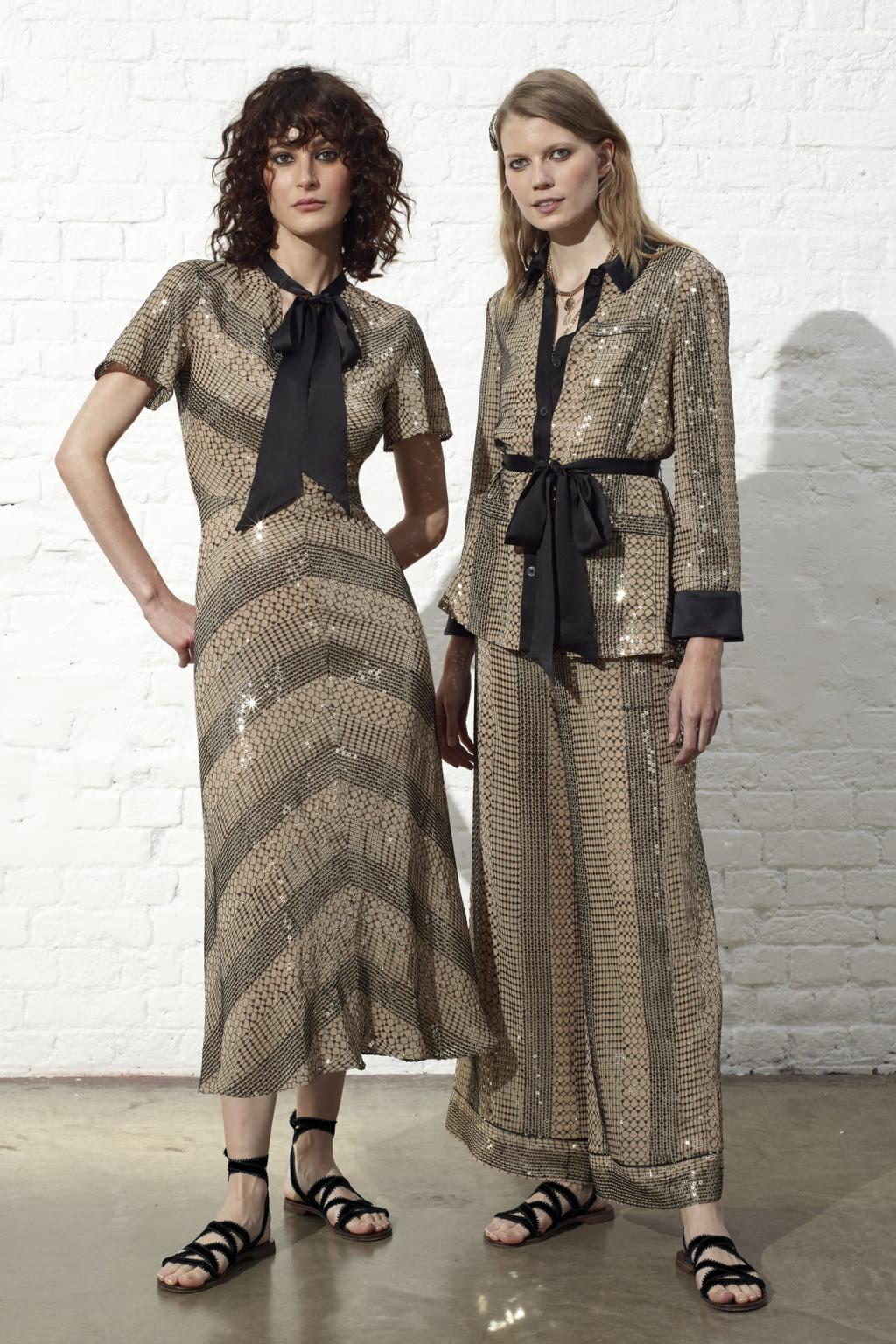 Fashion Week London Resort 2019 look 29 from the Temperley London collection womenswear