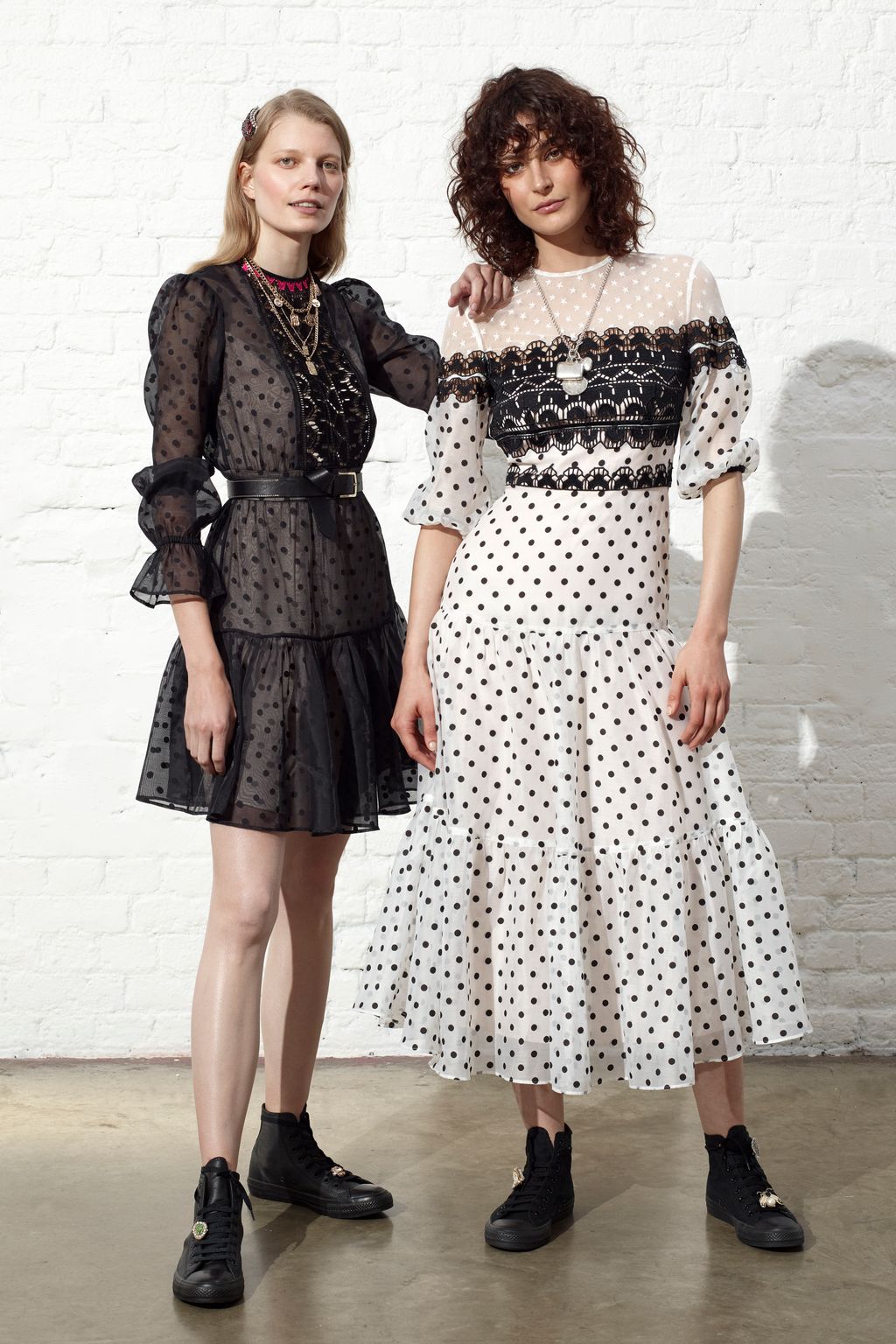 Fashion Week London Resort 2019 look 7 from the Temperley London collection 女装