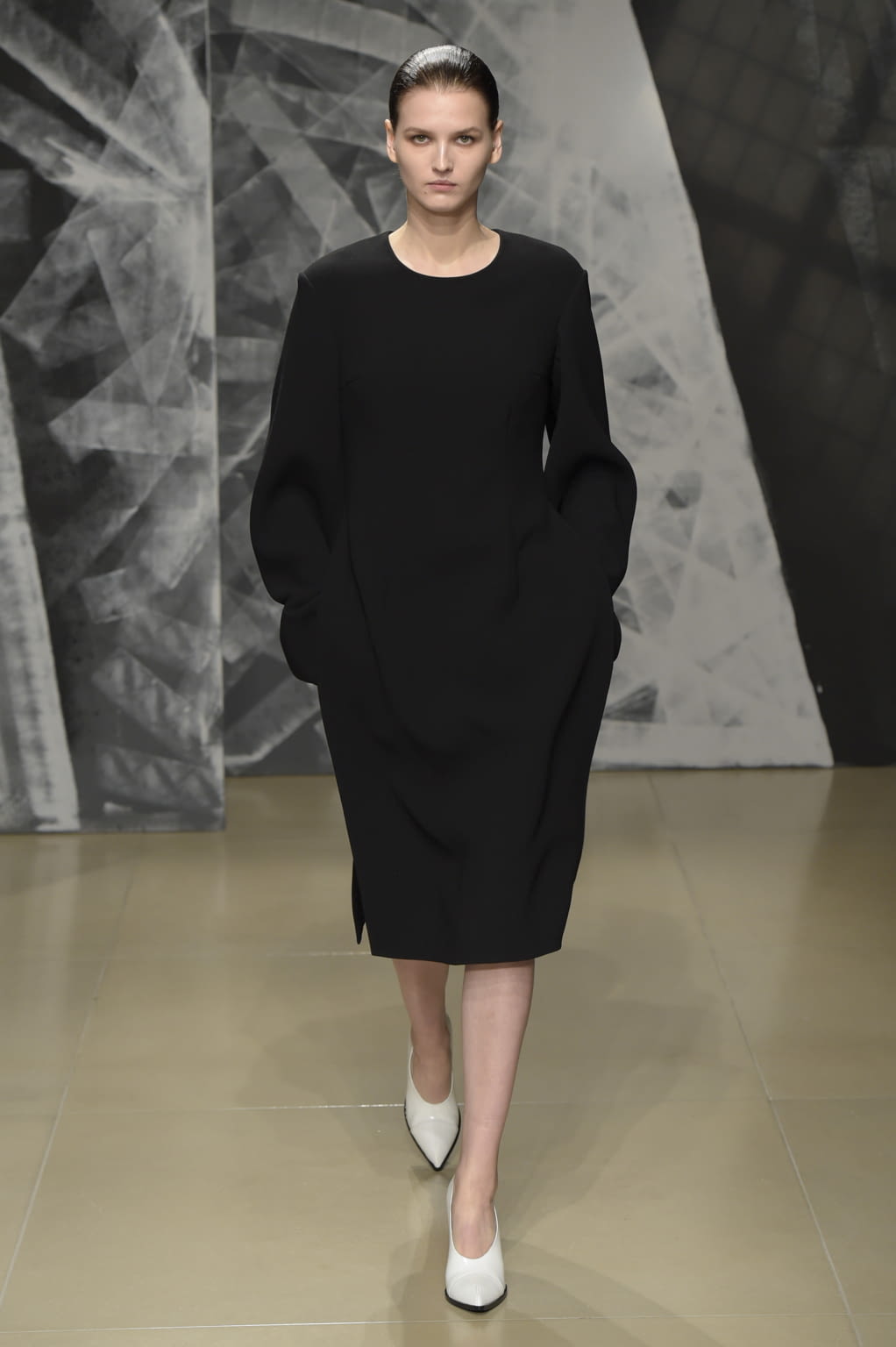 Fashion Week Milan Fall/Winter 2016 look 9 from the Jil Sander collection 女装