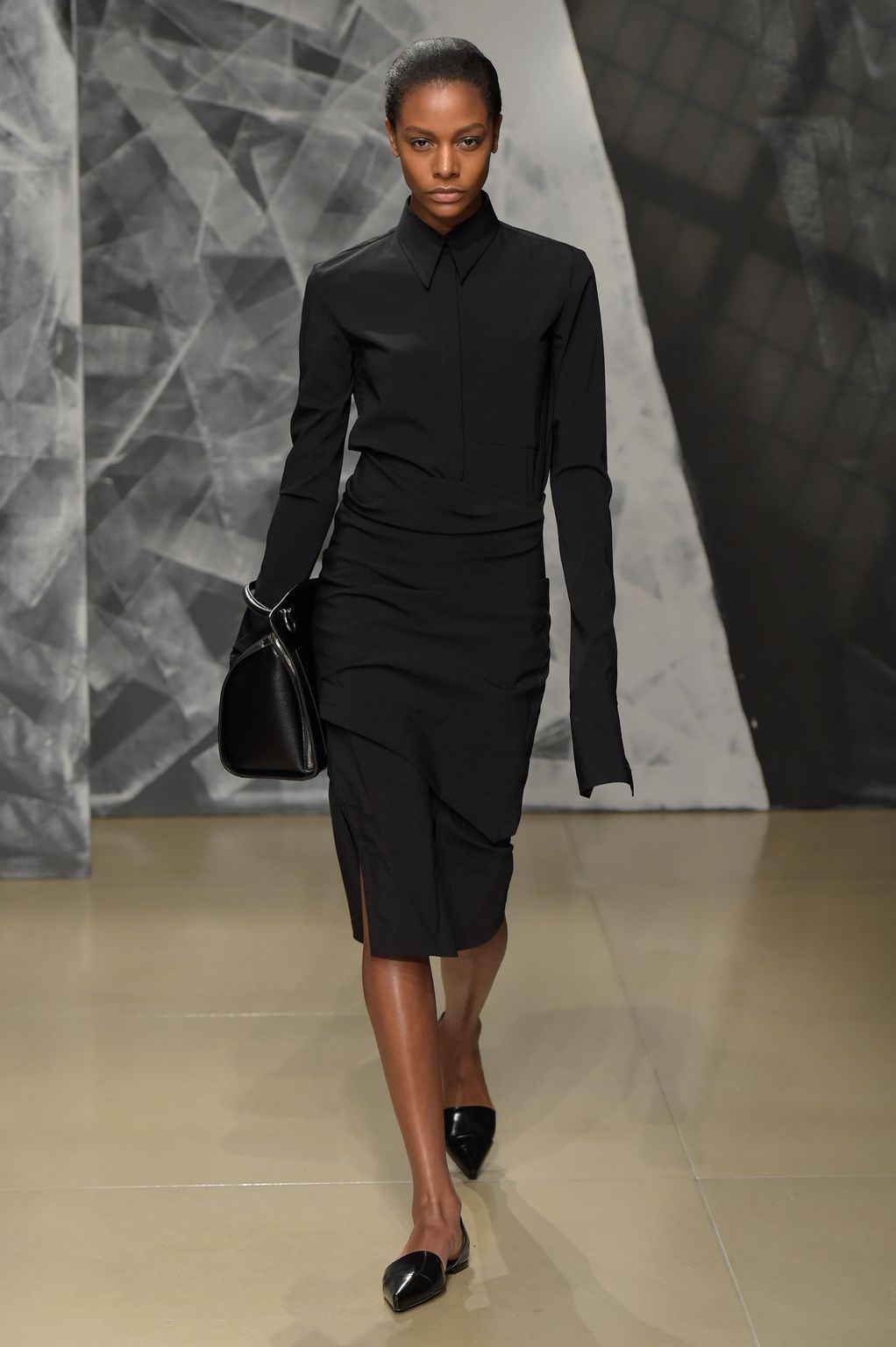 Fashion Week Milan Fall/Winter 2016 look 13 from the Jil Sander collection 女装