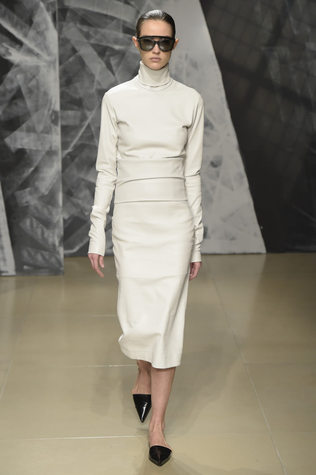 Fashion Week Milan Fall/Winter 2016 look 14 from the Jil Sander collection 女装