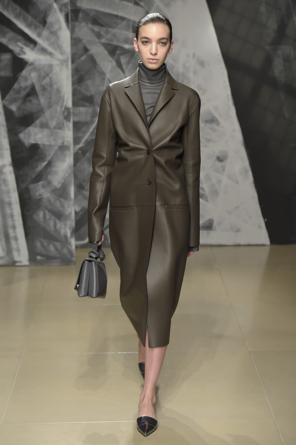 Fashion Week Milan Fall/Winter 2016 look 15 from the Jil Sander collection 女装