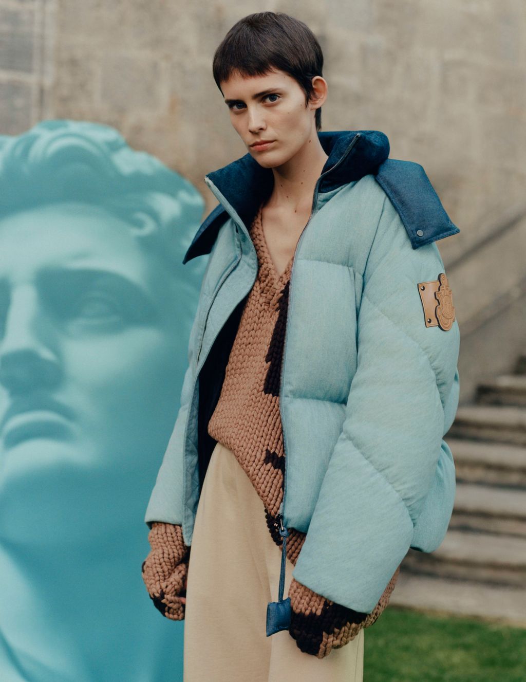 Fashion Week Milan Fall/Winter 2022 look 10 de la collection 1 Moncler JW Anderson womenswear