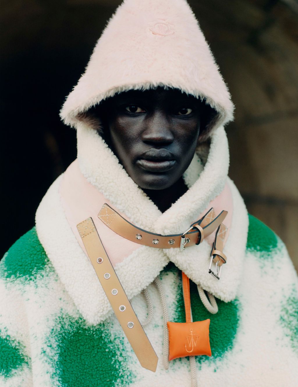 Fashion Week Milan Fall/Winter 2022 look 6 from the 1 Moncler JW Anderson collection womenswear