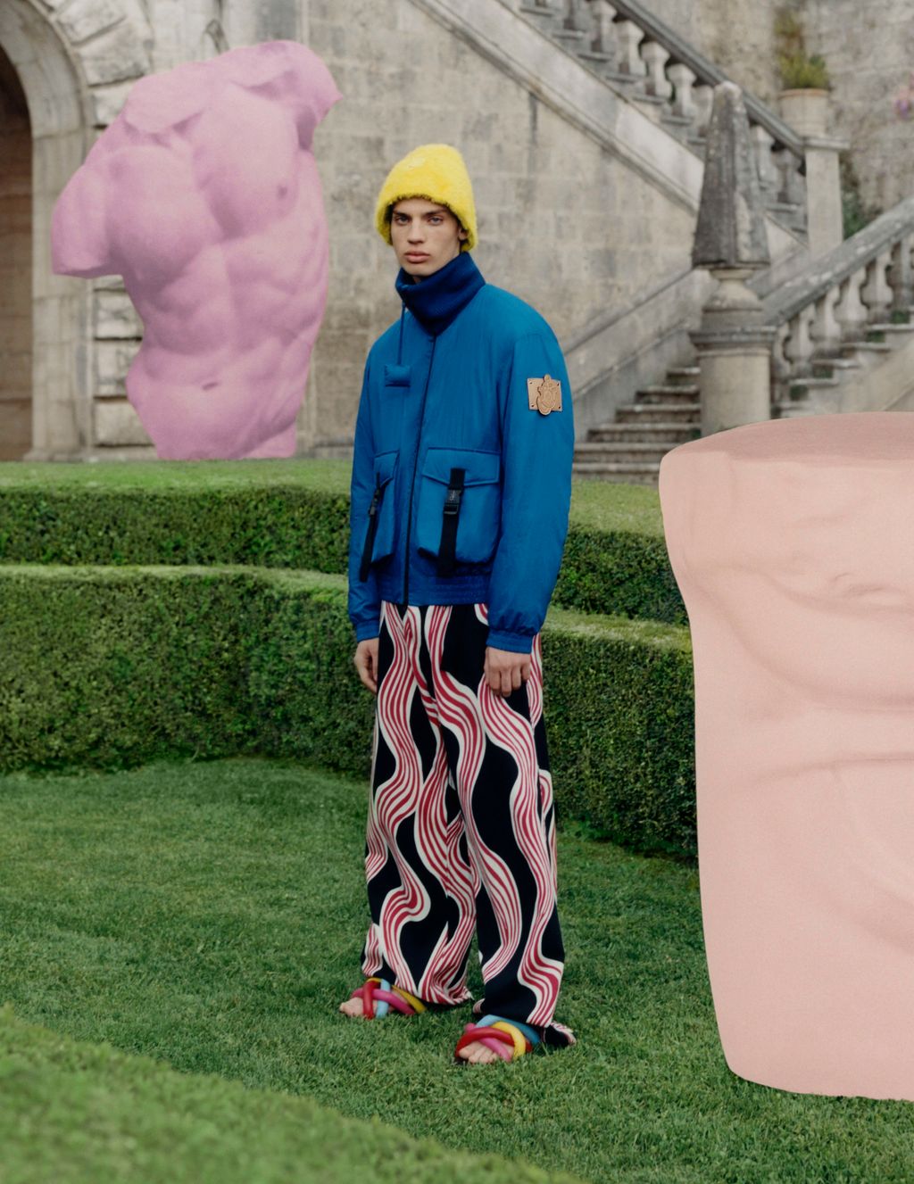 Fashion Week Milan Fall/Winter 2022 look 8 from the 1 Moncler JW Anderson collection 女装