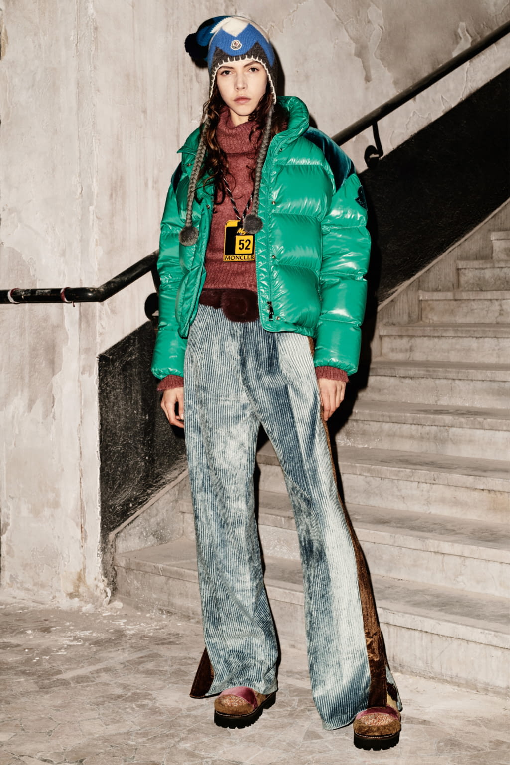 Fashion Week Milan Fall/Winter 2018 look 23 from the Moncler Genius collection womenswear