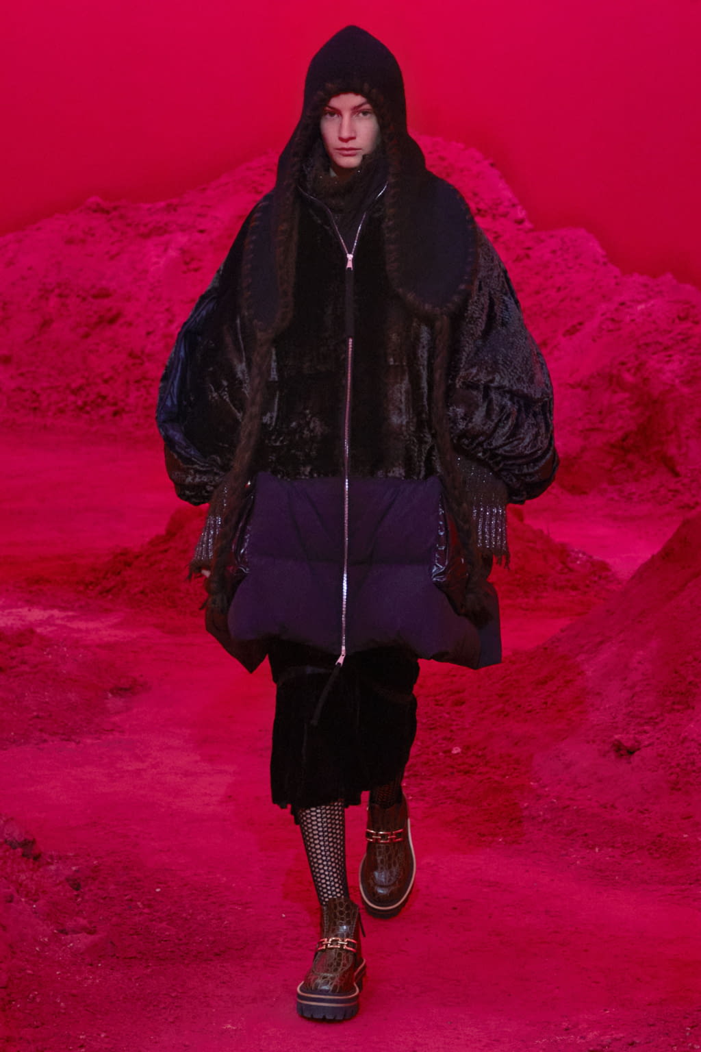 Fashion Week Milan Fall/Winter 2020 look 9 from the 2 Moncler 1952 collection 女装