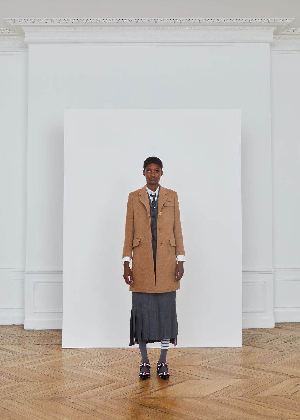 Fashion Week Paris Pre-Fall 2018 look 2 from the Thom Browne collection womenswear