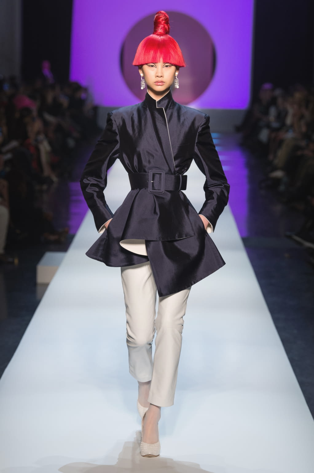 Fashion Week Paris Spring/Summer 2018 look 20 de la collection Jean Paul Gaultier couture