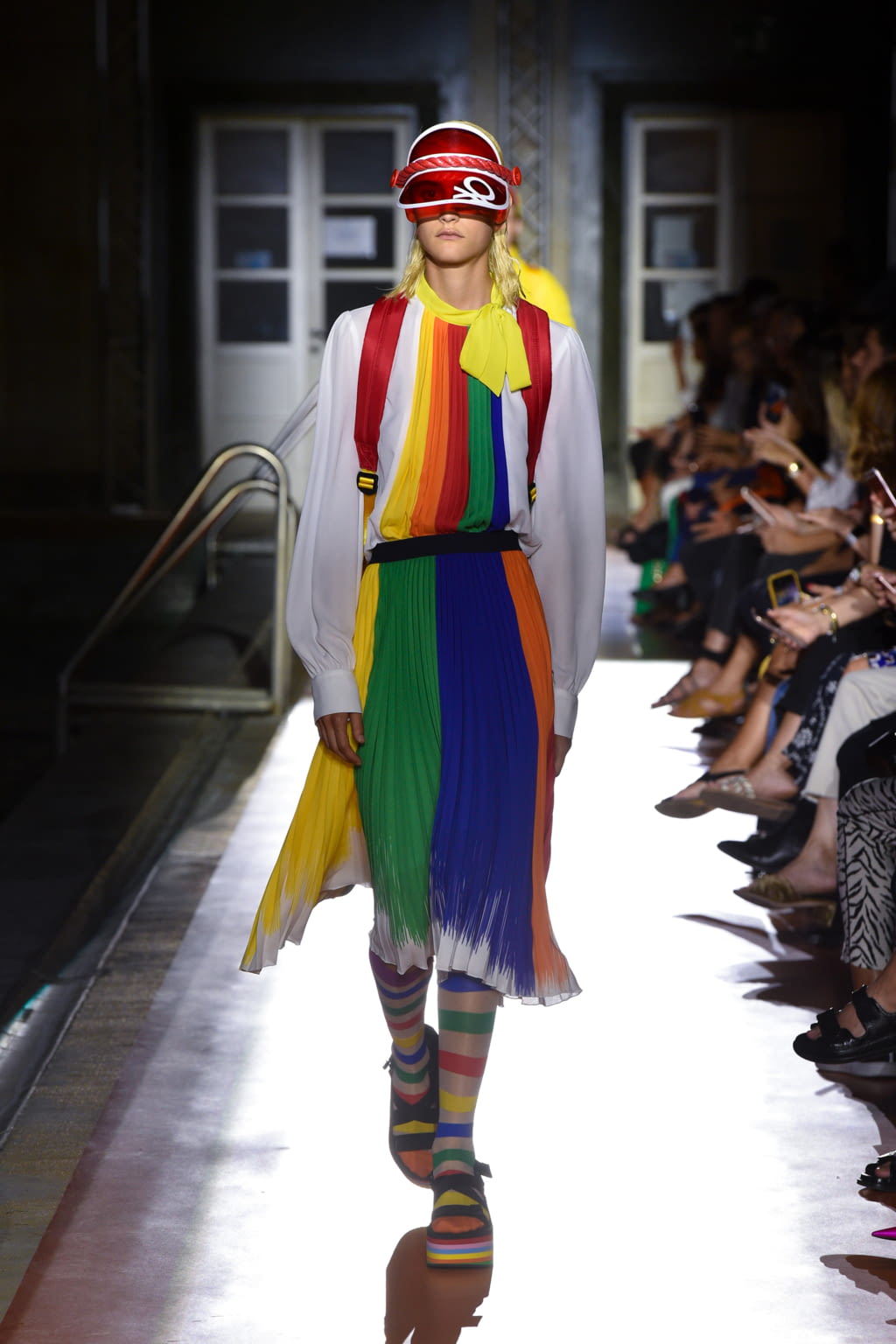 Fashion Week Milan Spring/Summer 2020 look 20 de la collection BENETTON x JEAN-CHARLES DE CASTELBAJAC womenswear