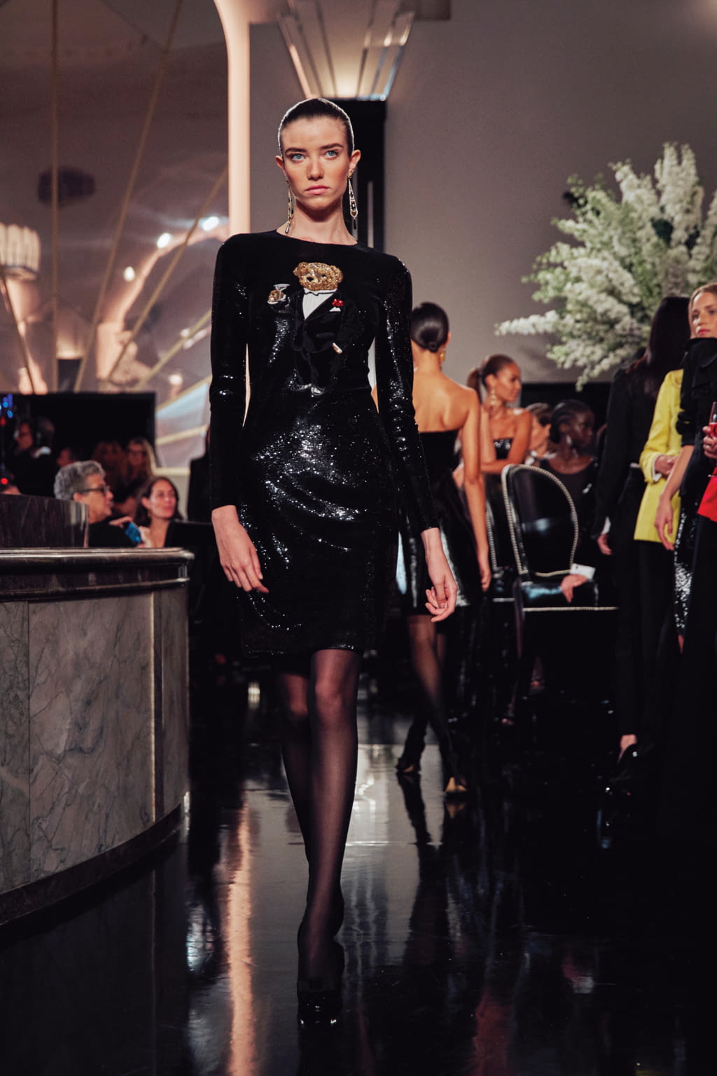 Fashion Week New York Fall/Winter 2019 look 20 de la collection Ralph Lauren womenswear