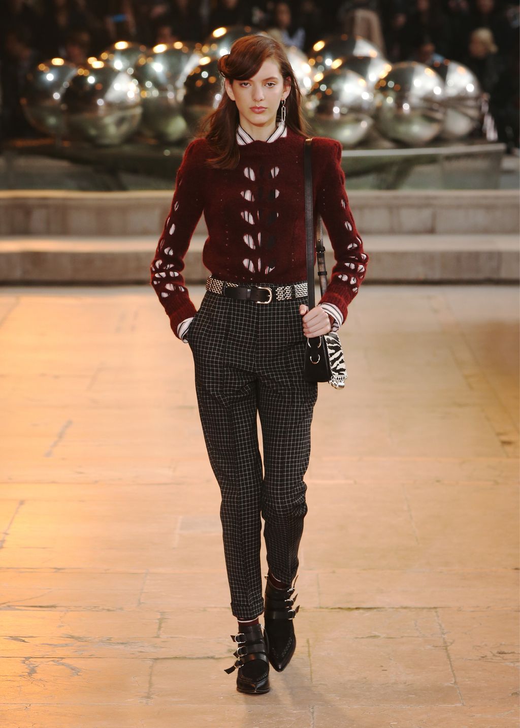 Fashion Week Paris Fall/Winter 2016 look 20 from the Isabel Marant collection 女装