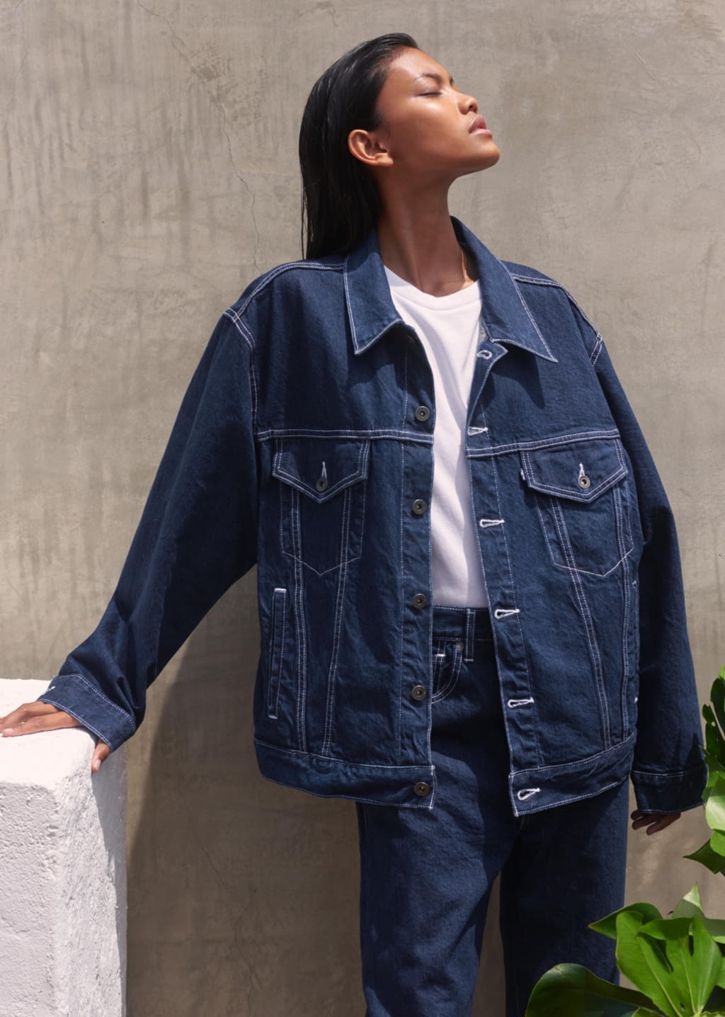 Fashion Week Paris Spring/Summer 2020 look 8 from the Levi’s® Made & Crafted collection 女装